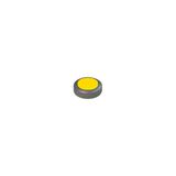 Illuminated button, spring-return, yellow