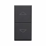 TWO HALF BUTTONS WITH ARROWS FOR IOT ROLLING SHUTTER TEKLA 1 MOD. S44