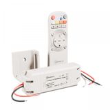 LED STRIP SET 12V/24V 120W/240W 10A CCT DIMM 1-GROUP +MOUNT WHITE KONEKTO MESH