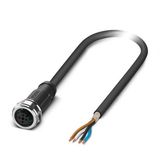 SAC-4P-15,0-PUR/P12FS SH - Sensor/actuator cable