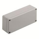 Klippon K (aluminium empty enclosure), Empty enclosure, Aluminium enclosure, Height: 70 mm, Width: 165 mm, Depth: 45 mm, Material: Aluminium AlSi12, Powder-coated, textured, Silver grey