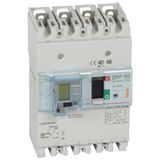 Circuit Breaker DPX3 160 4P 100A 25kA Thermal Magnetic RCD