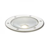TERRA recessed stainless steel 230V LED 20W 120° IP65 3000K