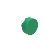 Extended cap for spring-return actuators, green