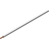 Silicone-switching strand, extremely flexible, halogen free, Cableline, 0.25 mm², 66 x 0.07 mm, white, outer Ø 1.7 mm, 61.7551-10029