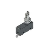 Microswitch with roller plunger