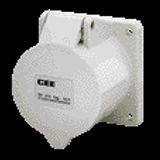 Built-in wall socket 16A 5P 1H >50V IP44