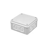 Hermetic box with membrane chokes.