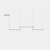 Pendant Tubs Modular LED 75.5W 2811lm 3000K Black