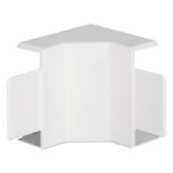Inner corner halogen-free for cable routing LF 18x45mm traffic white