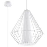 DEMI HANGING LAMP WHITE E27 1X60W IP20