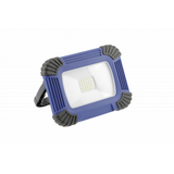 LED floodlight with rechargeable battery ONYX, 20 W, 1600 lm, 6400K, USB 5V/1A, RA>80, IP54, 120°, blue