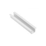 Profile GLAX MINI high for LED strip, recessed, 2 m, white