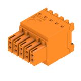 PCB plug-in connector, female plug, 3.50 mm, Number of poles: 10, 180°, PUSH IN with push button, Clamping range, max. : 1.5 mm², Box