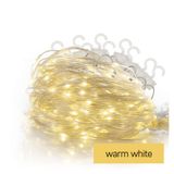 LED Christmas drop chain – curtain, 1.7x2 m, outdoor and indoor, warm white, programmes