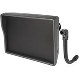 Monitor and push-button with support L 125mm