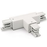 WHITE T CONNECTOR RIGHT