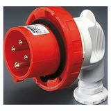 Plug IP67 90° Standard 3P+E 16A 400V 6H