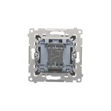 Three position (1-0-2) blind control double switch, 10A, white