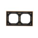 Two-way switch with LED illumination, 10AX, graphite mat