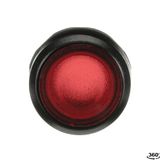 MP9-1244 Illuminated pushbutton red "OFF" flat, momentary, front ring:
