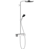 Pulsify 260 1jet/105 3jet Relaxation with thermostat ShowerTablet Select 400 shower system, chrome