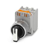 PHT22-S3RD-WH/PT20/WH - Selector switch