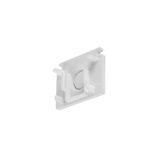End cap for mounting track standard, 48V TRACK, white