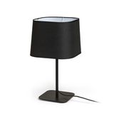 PERTH table black/black 230V LED E27 11W