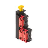 Interlock limit switch, 3 N.C.