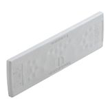 Cable entry plate, Cabtite (cable entry system), TPE, grey, Height: 44 mm, Width: 142 mm, Depth: 12 mm, -40 °C…90 °C, IP54