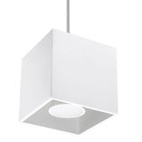 HANGING LAMP QUAD 1 WHITE GU10 1X40W IP20