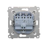 Single key without pictogram for electronic products, matt aluminum