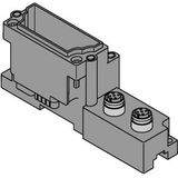 BL67 base module 2 × M12 Connector, 8-pin   BL67-B-2M12-8