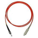 Fluke Multimode Encircled Flux compliant test reference cord (2m) for testing 62.5um ST terminated fibers (SC/ST)