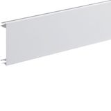 Cover 80mm, alu, pure white