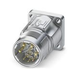 M23-8EP198AW600S - Device connector front mounting