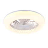 Mora LED ceiling fan white