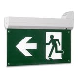 Emergency light with symbols Sign P 2W IP20 6000K 3h illuminated during failure/permanent