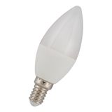 ecobasic LED C37 E14 240V 6W 2700K Opal