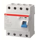 Residual Current Circuit Breaker F200 F204 A S-100/0.1 4P 100A 100mA Type A Selective
