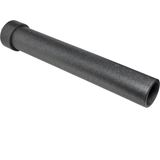 Insulated ventilation pipe, LWF DR 125-1 EPP, insulated pipe 1 m
