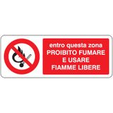 Prohibition sign - Al - 330x125 mm