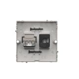 Touch panel 3 modules, Modul 1: 2 horizontal touch fields, Module 2: 2 vertical touch fields, Module 3: 2 horizontal touch fields, Fixing: horizontal, White pearl