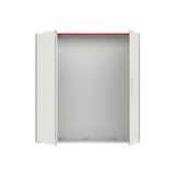 CA47 small distribution board 4FB, 7-row empty with door