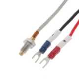 Temp. sensor, M6 type, Thermocouple K, 0-400 deg., SUS304, pre-wired, 1m E52A8153M