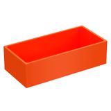 END CAP 28F ORANGE