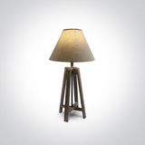 WOOD TABLE LAMP 12W E27