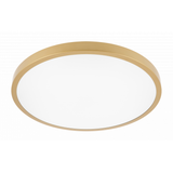 LED luminaire ATOLL, 32 W, 2560 lm, 4000K, AC180-250V, PF>0.9, IP54, Ø400 mm, gold