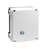 Direct-on-line-starter, enclosed with thermal overload relay, with RESET pushbutton, with BF50/BF65/BF80/BF95 contactor, 65A max (30kW at 400V), IP65. Contactor coil voltage 230VAC 50/60Hz